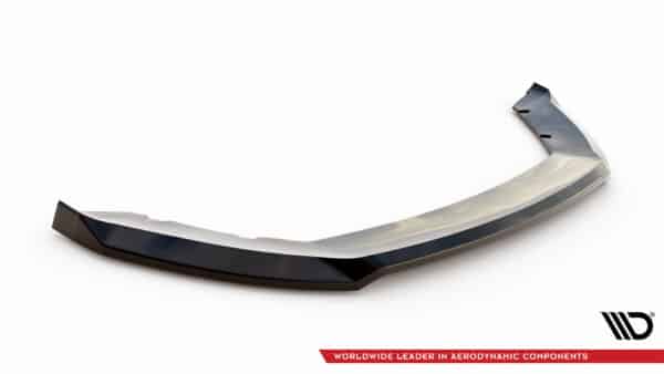 MAXTON DESIGN - Spoiler pod predný nárazník V.2, SEAT LEON MK3 FACELIFT, Čierny lesk – Obrázok 5