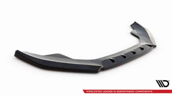 MAXTON DESIGN - Spoiler pod predný nárazník V.3, AUDI A4 S-LINE / S4 B8 FACELIFT, Čierny lesk – Obrázok 4