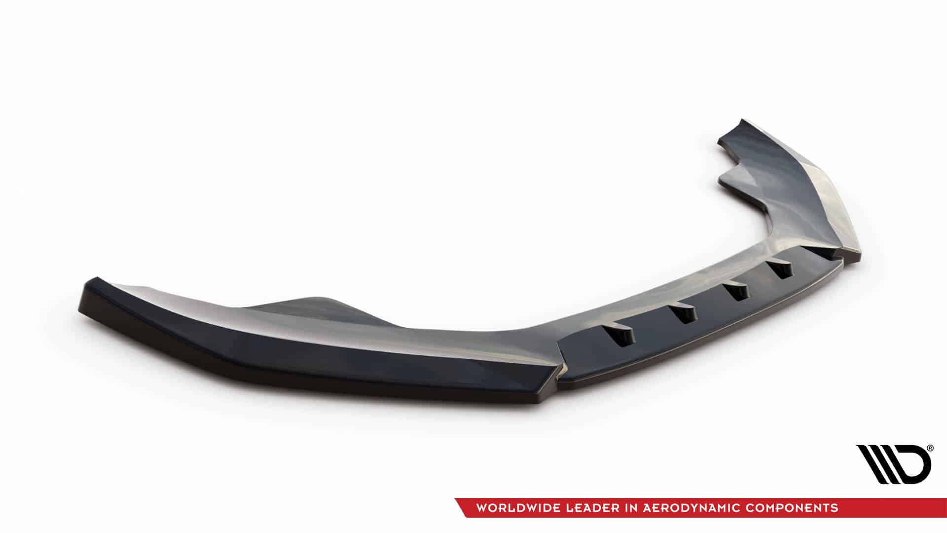 MAXTON DESIGN - Spoiler pod predný nárazník V.3, AUDI A4 S-LINE / S4 B8 FACELIFT, Čierny lesk – Obrázok 4