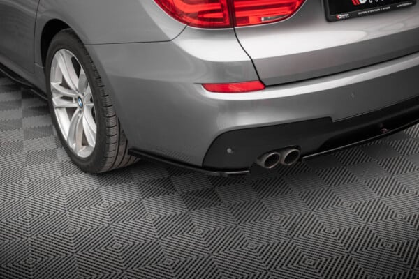 MAXTON DESIGN - Bočné difúzory zadného nárazníka vhodné pre BMW 5 GT M-PACK F07, Čierny lesk – Obrázok 3