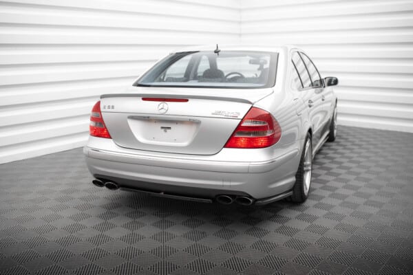MAXTON DESIGN - Bočné difúzory zadného nárazníka MERCEDES-BENZ E 55 AMG W211 ,Čierny lesk – Obrázok 4