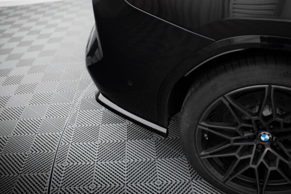 MAXTON DESIGN -Bočné spojlere zadného nárazníka ,vhodné pre BMW X3 M F97 FACELIFT, Čierny lesk – Obrázok 2