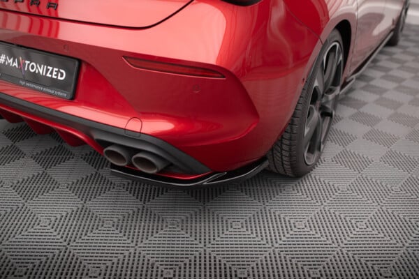 MAXTON DESIGN - Bočné splitre zadného nárazníka, CUPRA LEON HATCHBACK MK1, Čierny lesk – Obrázok 3
