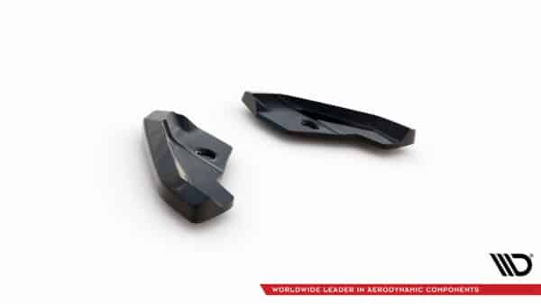 MAXTON DESIGN - Bočné spojlere zadného nárazníka, SEAT LEON MK3 FACELIFT, Čierny lesk – Obrázok 5