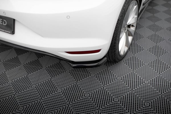 MAXTON DESIGN - Splitre zadného nárazníka, VOLKSWAGEN SCIROCCO MK3 FACELIFT, Čierny lesk – Obrázok 3