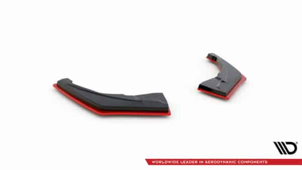 MAXTON DESIGN - Bočné difúzory zadného nárazníka V.2 RENAULT MEGANE RS MK4, Čierny lesk – Obrázok 5