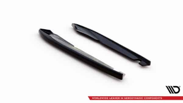 MAXTON DESIGN - Bočné spojlere zadného nárazníka V.2, SEAT LEON CUPRA SPORTSTOURER MK3, Čierny lesk – Obrázok 5