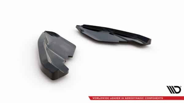 MAXTON DESIGN - Bočné spojlere zadného nárazníka, SEAT LEON MK3 FACELIFT, Čierny lesk – Obrázok 6