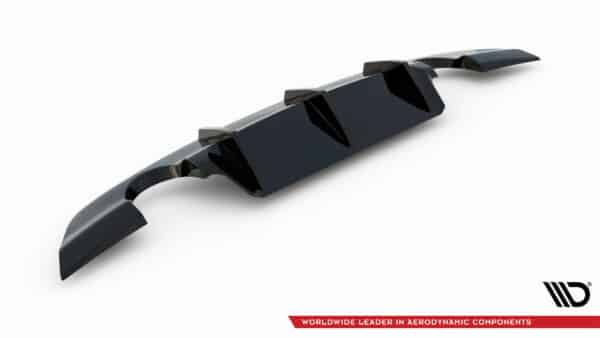 MAXTON DESIGN - Difúzor zadného nárazníka JAGUAR XE R-DYNAMIC X760 FACELIFT, Čierny lesk – Obrázok 5