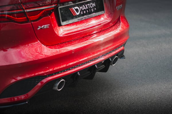 MAXTON DESIGN - Difúzor zadného nárazníka JAGUAR XE R-DYNAMIC X760 FACELIFT, Čierny lesk – Obrázok 3