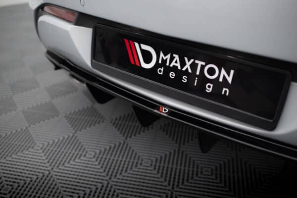 MAXTON DESIGN - Difúzor zadného nárazníka OPEL ASTRA GTC OPC-LINE J, Čierny lesk – Obrázok 4