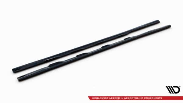 MAXTON DESIGN - Lišty pod bočné prahy, AUDI A7 C7, Čierny lesk – Obrázok 5
