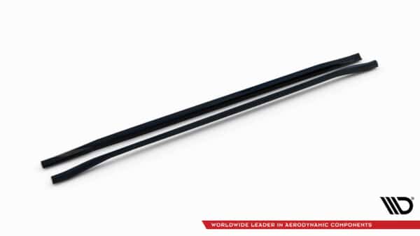 MAXTON DESIGN - Lišty pod bočné prahy AUDI A8 D5,Čierny lesk – Obrázok 6