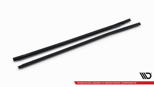 MAXTON DESIGN - Lišty pod bočné prahy vhodné pre BMW 1 F40 ,Čierny lesk – Obrázok 5