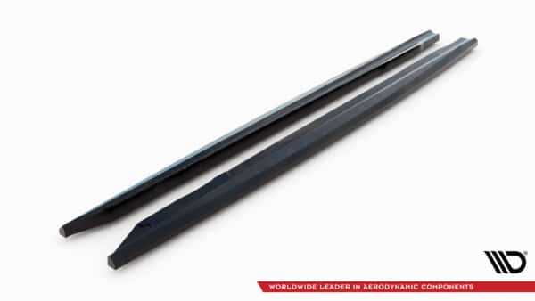 MAXTON DESIGN - Lišty pod bočné prahy , vhodné pre BMW 3 GT M-PACK F34 , Čierny lesk – Obrázok 6