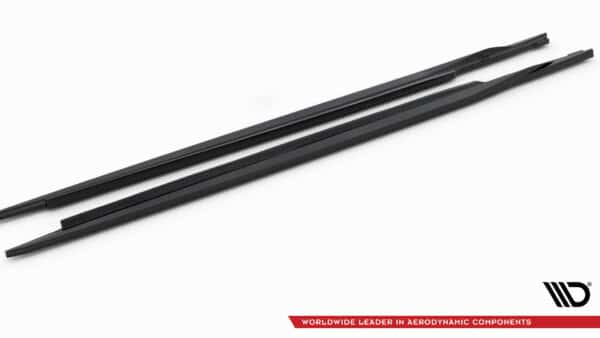 MAXTON DESIGN - Lišty pod bočné prahy vhodné pre BMW 5 GT M-PACK F07, Čierny lesk – Obrázok 5