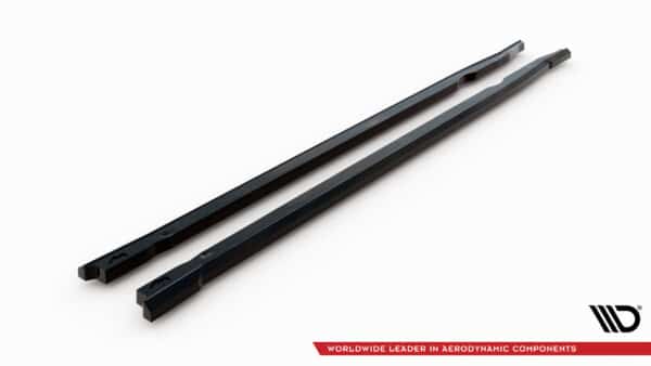 MAXTON DESIGN - Lišty pod bočné prahy vhodné pre BMW X1 M-PACK U11, Čierny lesk – Obrázok 5