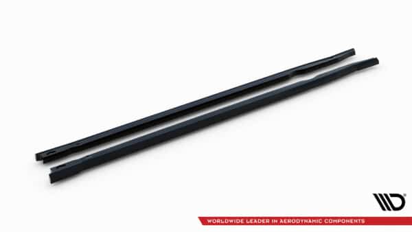MAXTON DESIGN - Lišty pod bočné prahy vhodné pre BMW X1 M-PACK U11, Čierny lesk – Obrázok 6