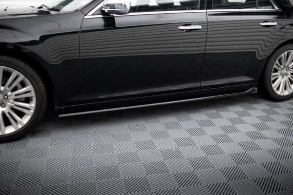 MAXTON DESIGN - Lišty pod bočné prahy ,CHRYSLER 300 MK2, Čierny lesk – Obrázok 3