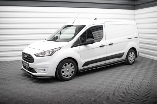 MAXTON DESIGN - Lišty pod bočné prahy FORD TRANSIT CONNECT MK2 FACELIFT, Čierny lesk – Obrázok 2
