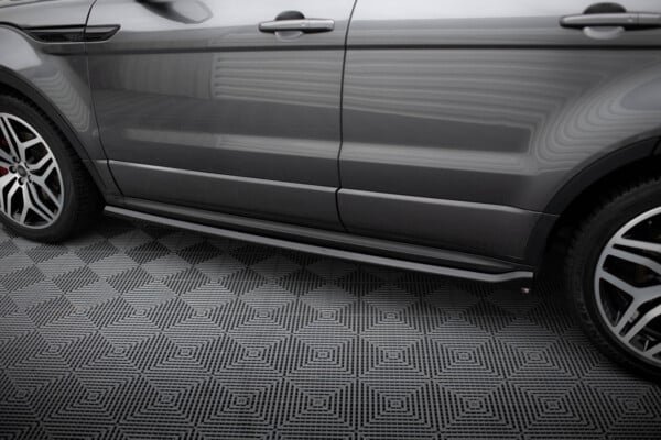 MAXTON DESIGN - Lišty pod bočné prahy, LAND ROVER RANGE ROVER EVOQUE HSE DYNAMIC MK1 FACELIFT, Čierny lesk – Obrázok 4