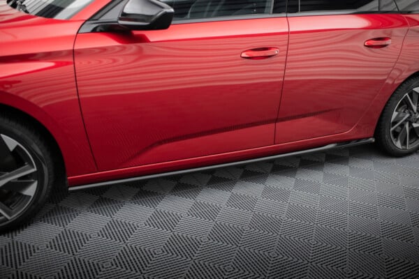 MAXTON DESIGN - Lišty pod bočné prahy PEUGEOT 308 SW MK3 ,Čierny lesk – Obrázok 3