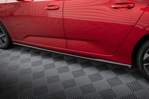 MAXTON DESIGN - Lišty pod bočné prahy PEUGEOT 308 SW MK3 ,Čierny lesk – Obrázok 4
