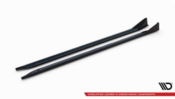 MAXTON DESIGN - Lišty pod bočné prahy V.3 CSL LOOK, vhodné pre BMW M3 G80, Čierny lesk – Obrázok 5