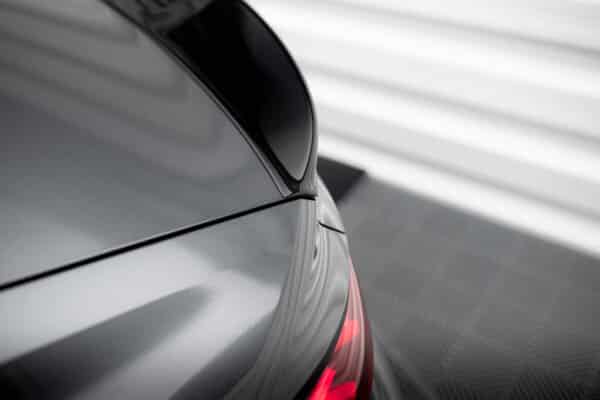 MAXTON DESIGN - Spoiler kufra 3D, AUDI A3 / A3 S-LINE / S3 / RS3 SEDAN 8Y,Čierny lesk – Obrázok 4