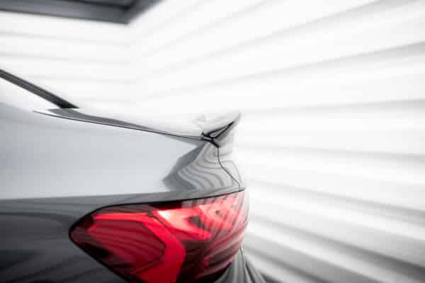 MAXTON DESIGN - Spoiler kufra 3D, AUDI A3 / A3 S-LINE / S3 / RS3 SEDAN 8Y,Čierny lesk – Obrázok 5