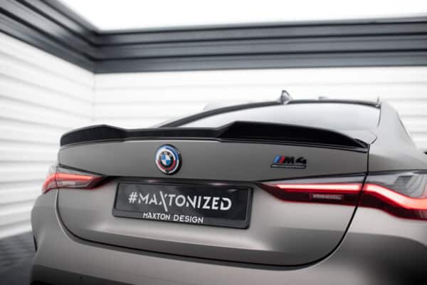 MAXTON DESIGN - Spoiler kufra 3D , vhodné pre BMW M4 G82, Čierny lesk – Obrázok 2