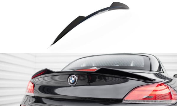 MAXTON DESIGN - Predĺženie spoilera 3D vhodné pre BMW Z4 M-PACK E89 FACELIFT, Čierny lesk