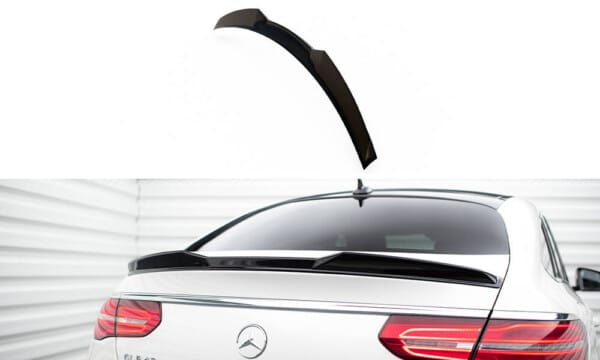 MAXTON DESIGN - Spoiler kufra 3D, MERCEDES-BENZ GLE COUPE 43 AMG / AMG-LINE C292, Čierny lesk