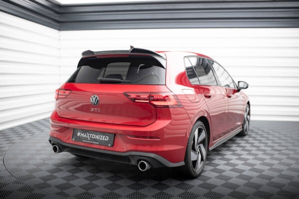 MAXTON DESIGN - Predlženie spoilera kufra 3D, VOLKSWAGEN GOLF GTI / R MK8, Čierny lesk – Obrázok 2