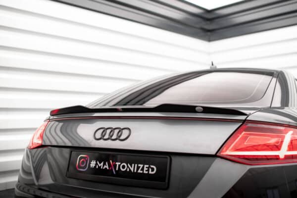 MAXTON DESIGN - Predĺženie spoilera AUDI TT S / S-LINE 8S, Čierny lesk – Obrázok 2