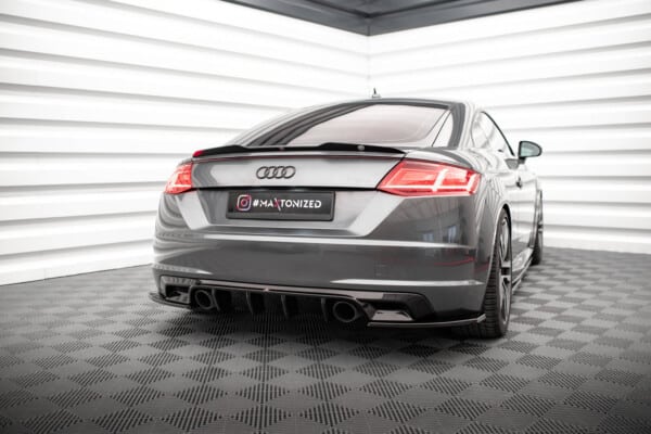 MAXTON DESIGN - Predĺženie spoilera AUDI TT S / S-LINE 8S, Čierny lesk – Obrázok 4