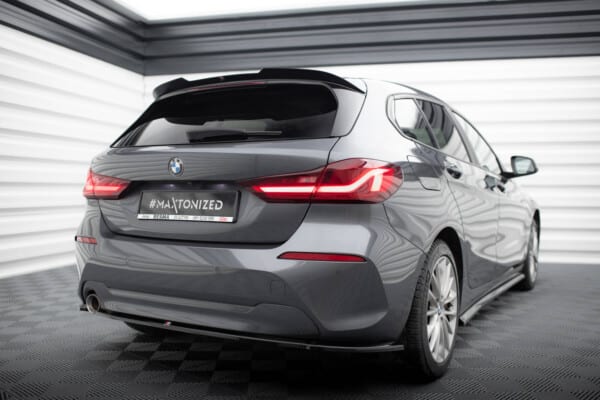 MAXTON DESIGN - Predĺženie spoilera vhodné pre BMW 1 F40 ,Čierny lesk – Obrázok 3