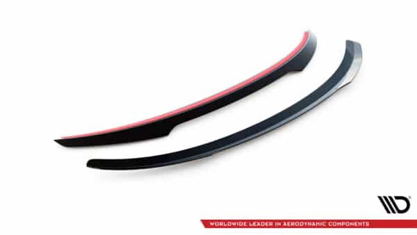 MAXTON DESIGN - Predĺženie spoilera vhodné pre BMW M6 / 6 M-PACK CABRIOLET F12, Čierny lesk – Obrázok 6