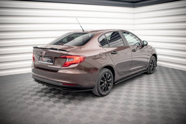 MAXTON DESIGN - Predĺženie spoilera, FIAT TIPO S SEDAN MK1, Čierny lesk – Obrázok 7