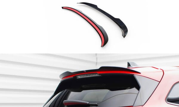 MAXTON DESIGN - Predĺženie spoilera PEUGEOT 308 SW MK3 ,Čierny lesk