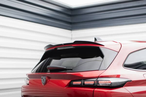 MAXTON DESIGN - Predĺženie spoilera PEUGEOT 308 SW MK3 ,Čierny lesk – Obrázok 2