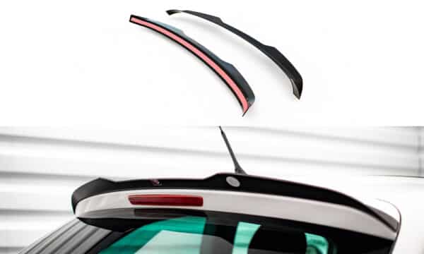 MAXTON DESIGN - Predlženie spoilera kufra ,SEAT IBIZA FR SC MK4 FACELIFT, Čierny lesk