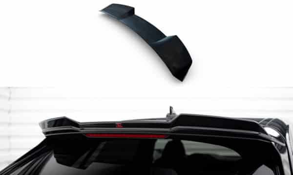 MAXTON DESIGN - Predlženie spoilera kufra 3D (Horné) ,AUDI RSQ8 MK1, Čierny lesk