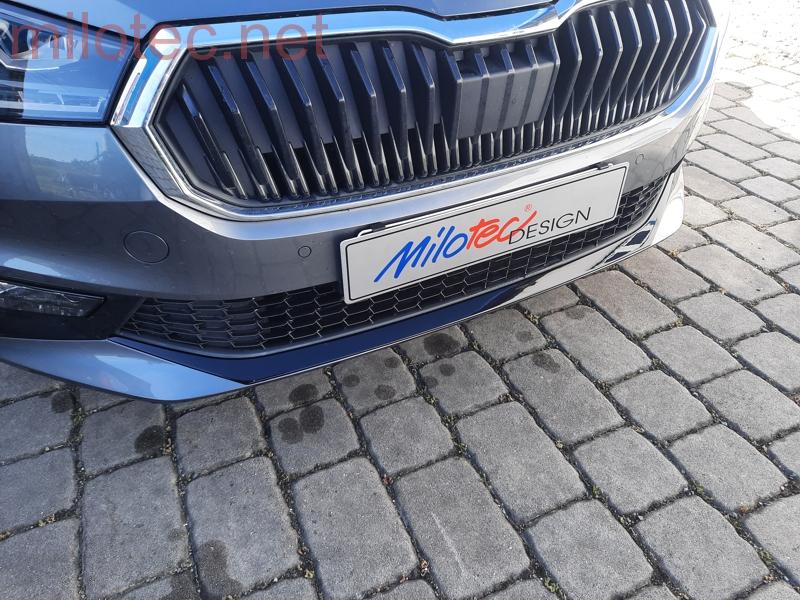 kat.č. 4 505 04 - Lišta předního nárazníku, čierny lesk , Fabia IV. Limousine 2021–› – Obrázok 2