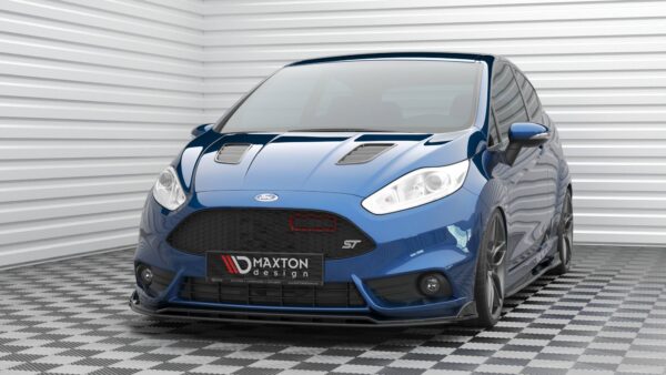 MAXTON DESIGN - Náduchy kapoty, FIESTA ST MK7 FACELIFT, Čierny lesk – Obrázok 2