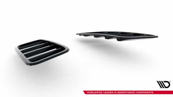 MAXTON DESIGN - Náduchy kapoty, FIESTA ST MK7 FACELIFT, Čierny lesk – Obrázok 6