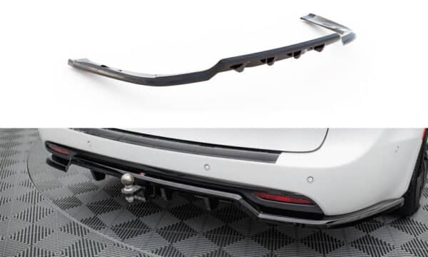 MAXTON DESIGN - Spoiler pod zadný nárazník , CHRYSLER PACIFICA MK2 FACELIFT, Čierny lesk