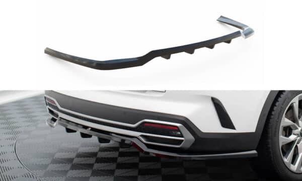 MAXTON DESIGN - Spoiler pod zadný nárazník, KIA SORENTO MK4, Čierny lesk