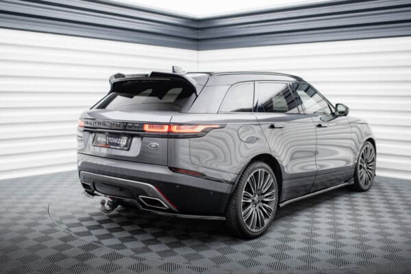 MAXTON DESIGN - Spoiler pod zadný nárazník, LAND ROVER RANGE ROVER VELAR R-DYNAMIC MK1 , Čierny lesk – Obrázok 3