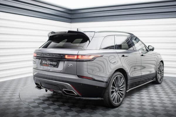 MAXTON DESIGN - Spoiler pod zadný nárazník, LAND ROVER RANGE ROVER VELAR R-DYNAMIC MK1 , Čierny lesk – Obrázok 4
